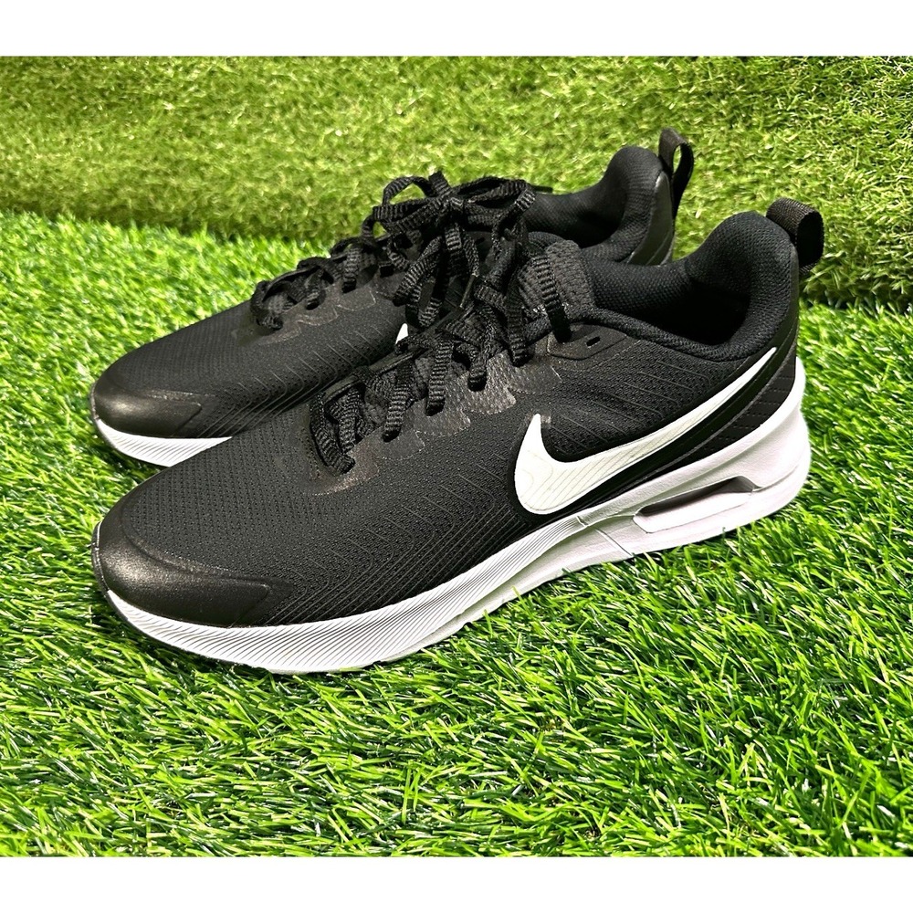 Nike Air Max Nuaxis Low Top Mesh Sneakers Black White FD4329-001 Mens 11